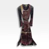 Robe longue graphique