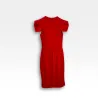 Robe midi rouge