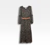 Robe longue imprimée
