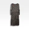 Robe longue imprimée